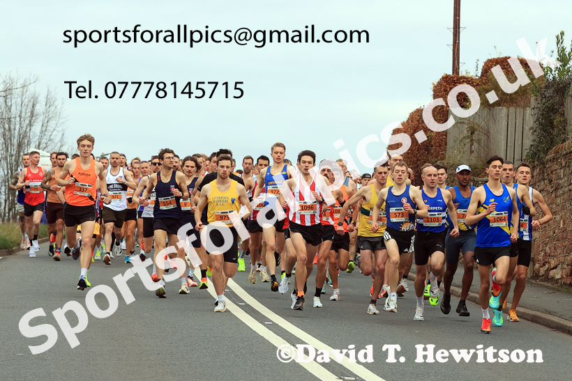 The 2025 Brampton to Carlisle 10 mile Road Race, Sunday, November 16th. Photo: David T. Hewitson/Sports for All Pics